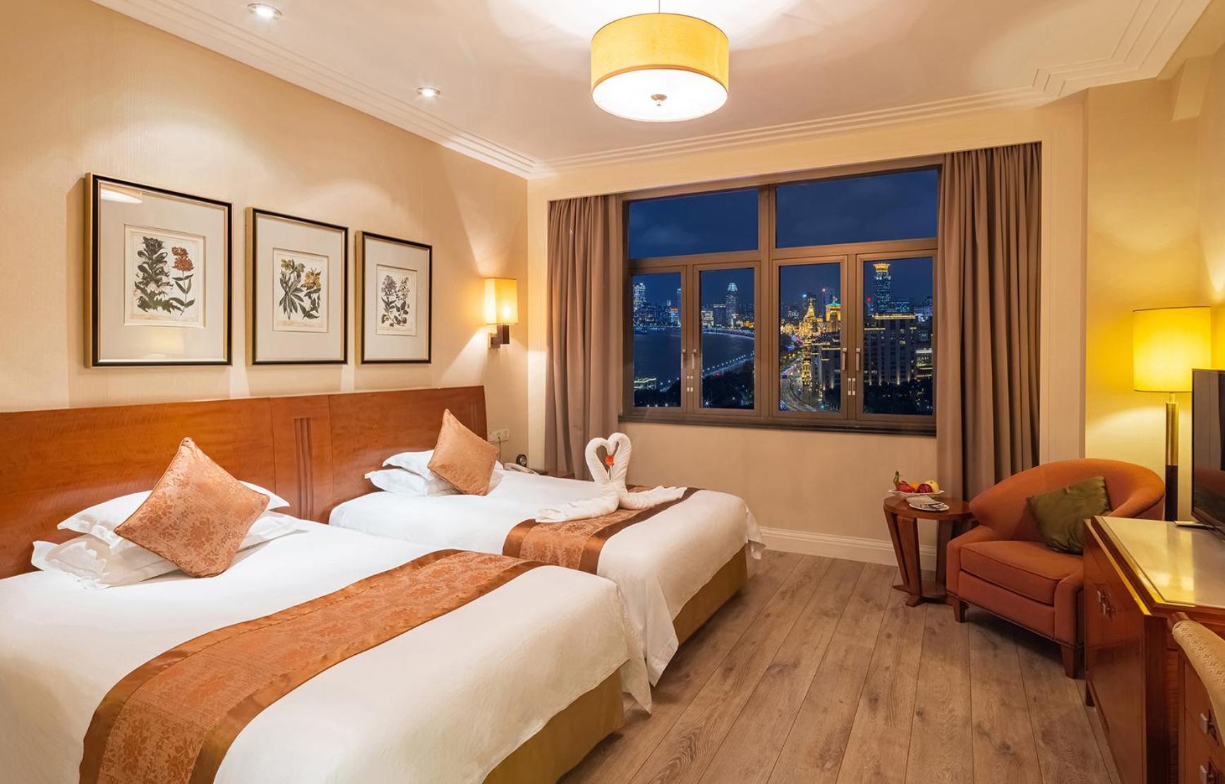 שנגחאי Broadway Mansions Hotel - On The Bund מראה חיצוני תמונה