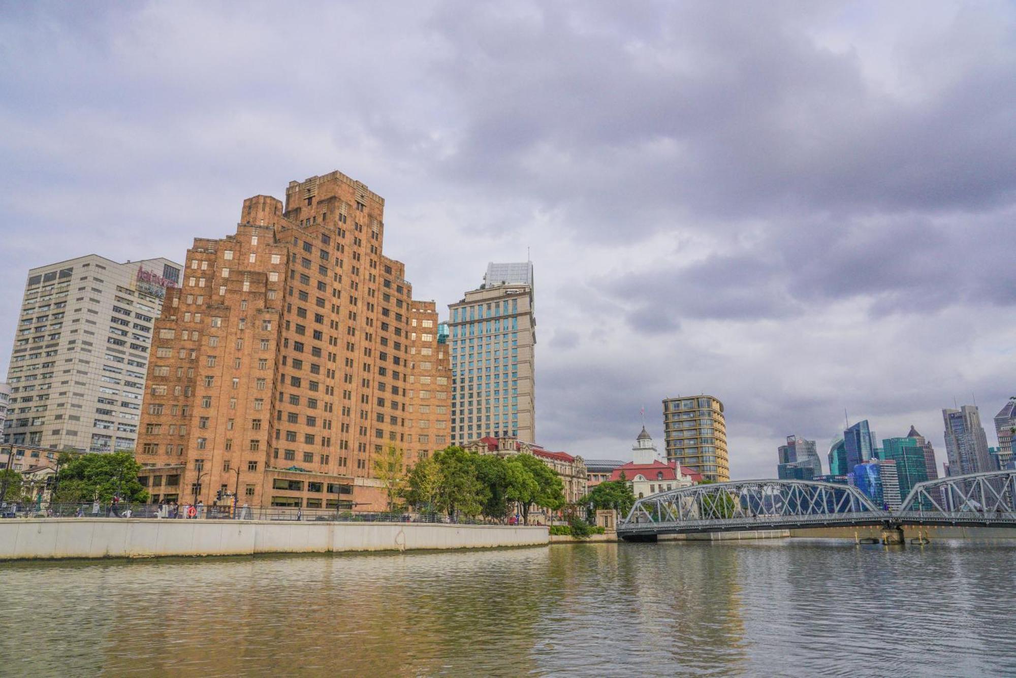שנגחאי Broadway Mansions Hotel - On The Bund מראה חיצוני תמונה