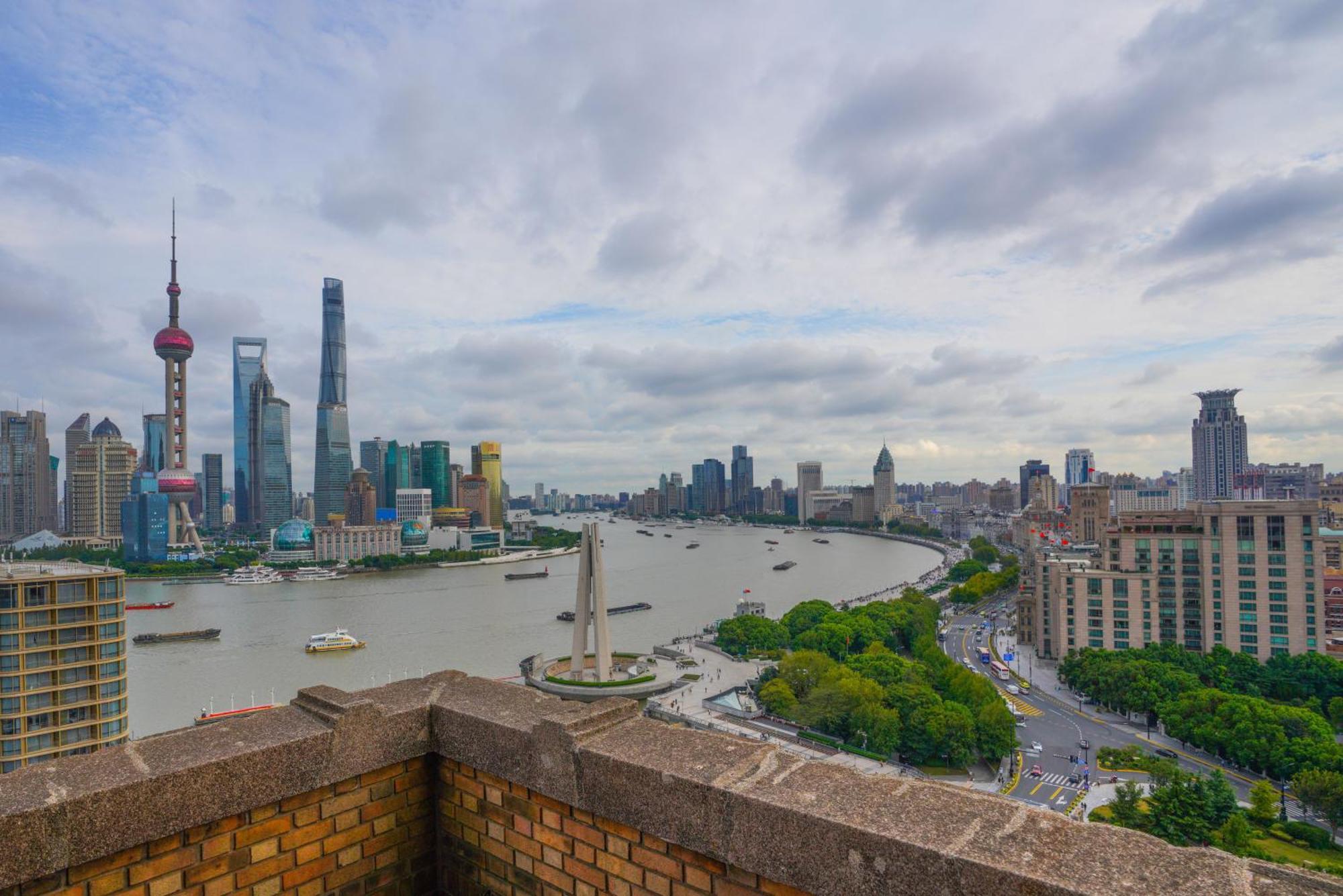 שנגחאי Broadway Mansions Hotel - On The Bund מראה חיצוני תמונה